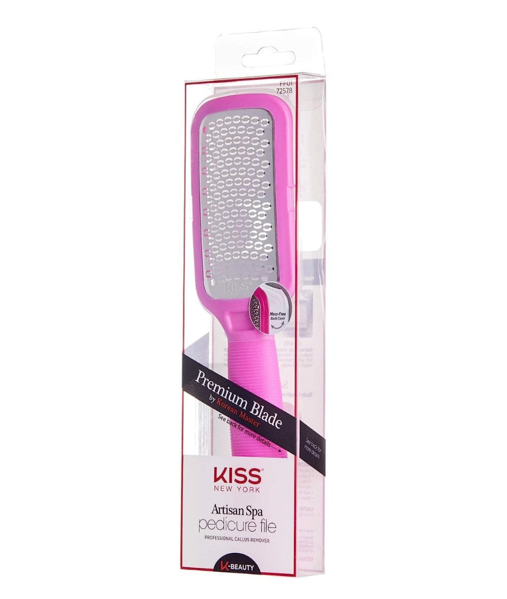 Kisss New York ff01 Artisan Spa Pedicure File [Pink], Cosmetics - Cloré Beauty