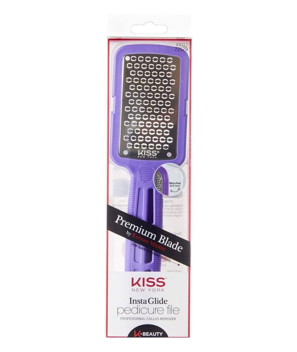 Kisss New York ff02 Insta Glide Pedicure File [Purple], COSMETICS MAKEUP - Cloré Beauty