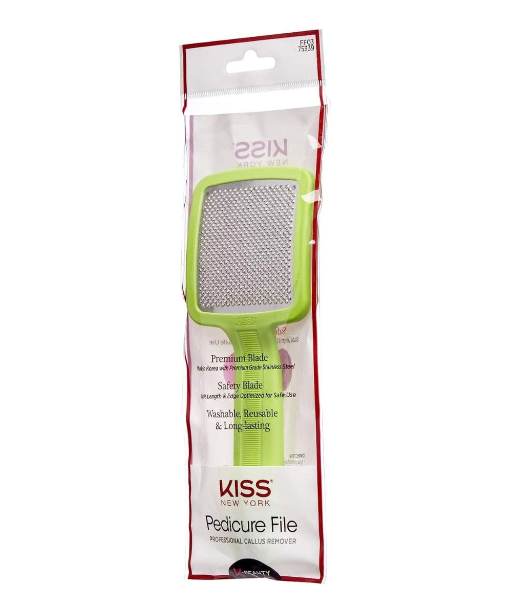 Kisss New York ff03 Pedicure File [Green], COSMETICS MAKEUP - Cloré Beauty