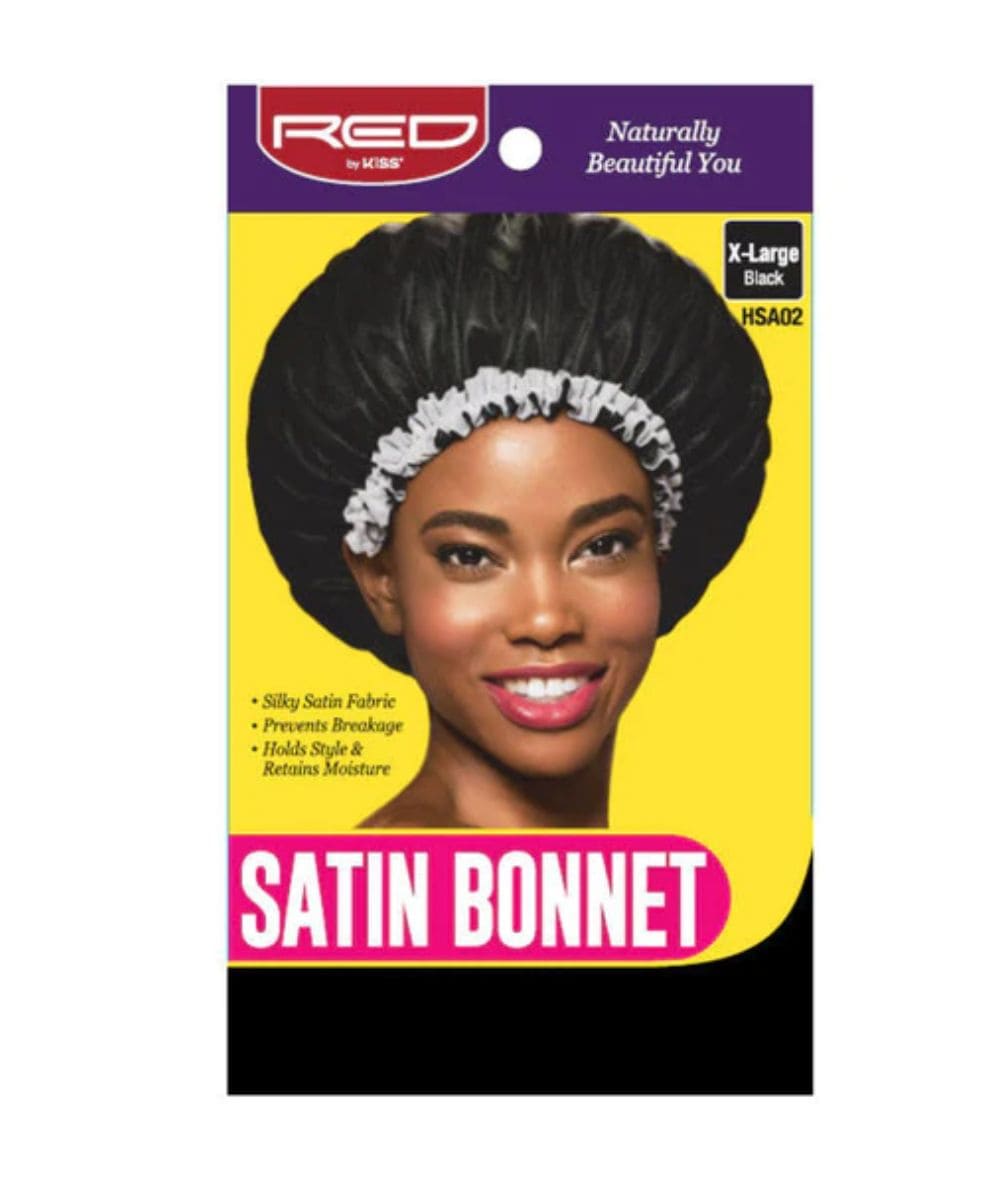 Red By Kiss Satin Bonnet X-Large, ACCESSORIES JEWELRY FASHION - Cloré Beauty