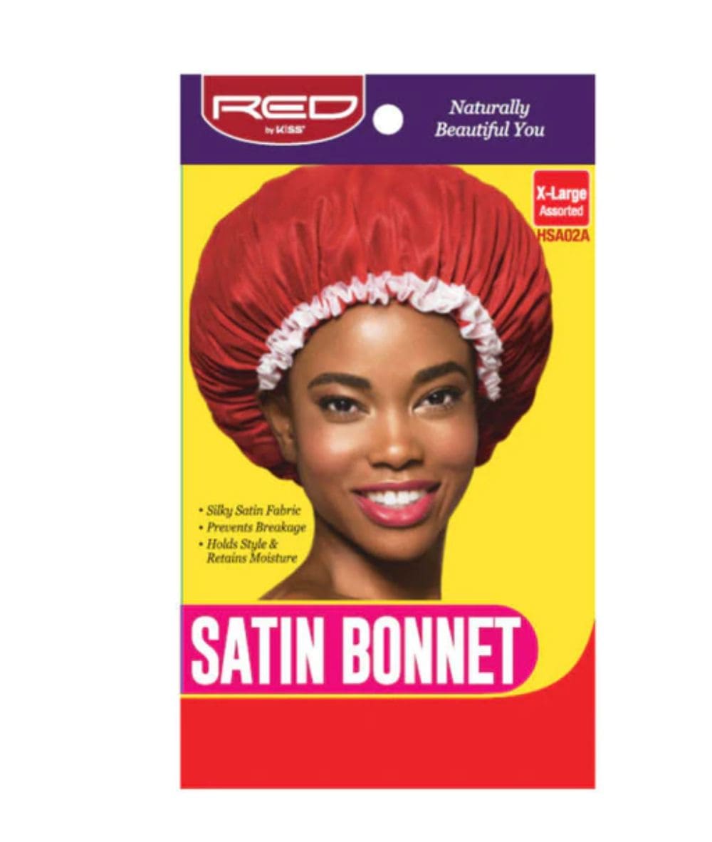 Red By Kiss Satin Bonnet X-Large, ACCESSORIES JEWELRY FASHION - Cloré Beauty