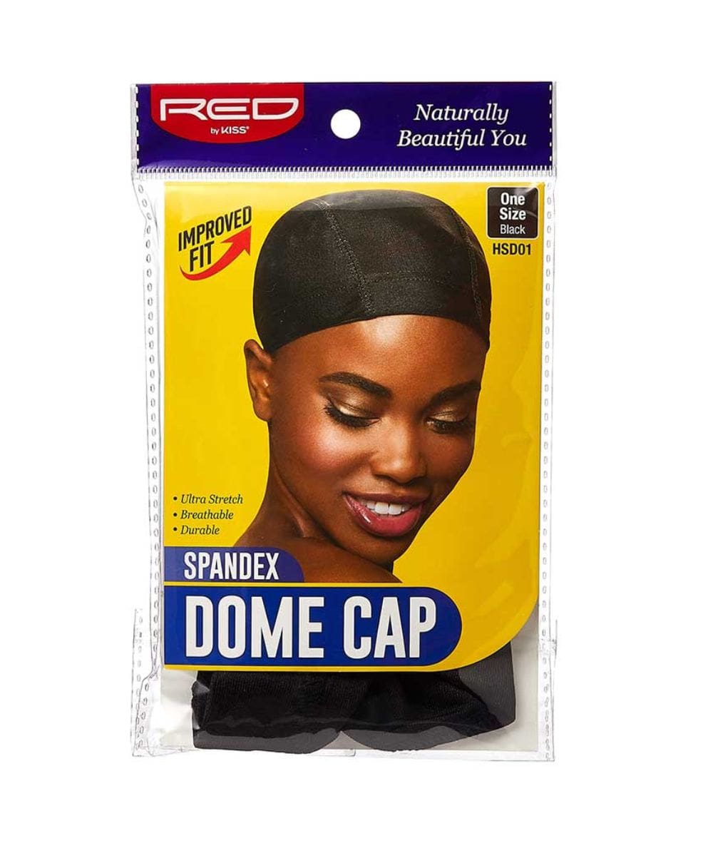 Red By Kiss Hsd01 Spandex Dome Cap[Black], Accessory - Cloré Beauty