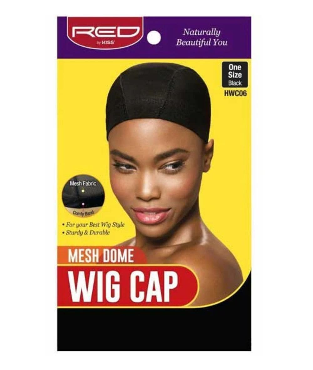 Red By Kiss Hwc06 Mesh Dome Wig Cap[Black], Accessory - Cloré Beauty