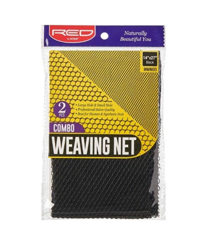 Red By Kiss Hwn03 Combo Weaving Net [Black]