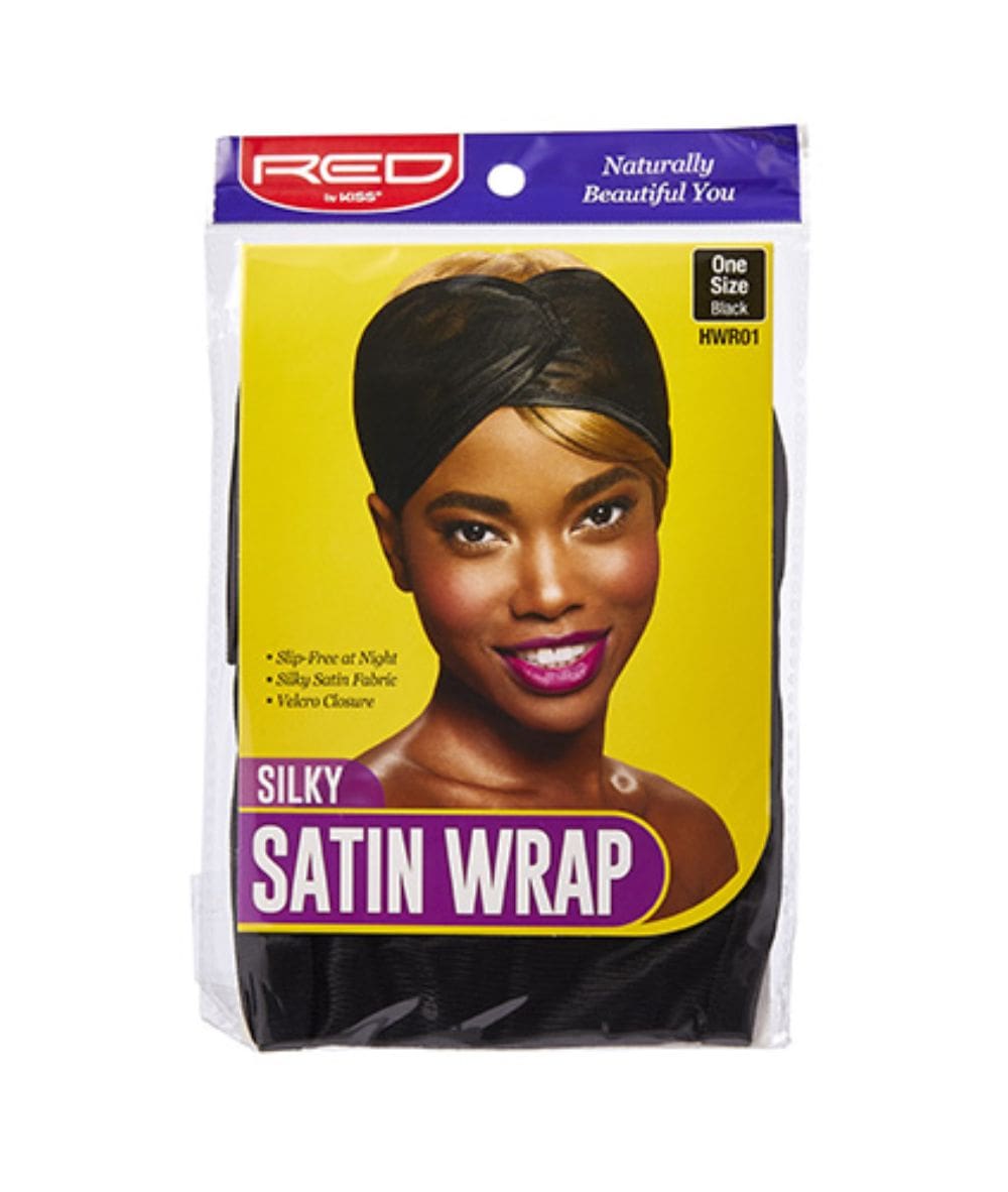 Red By Kiss Hwr01 Silky Satin Wrap [Black], ACCESSORIES JEWELRY FASHION - Cloré Beauty