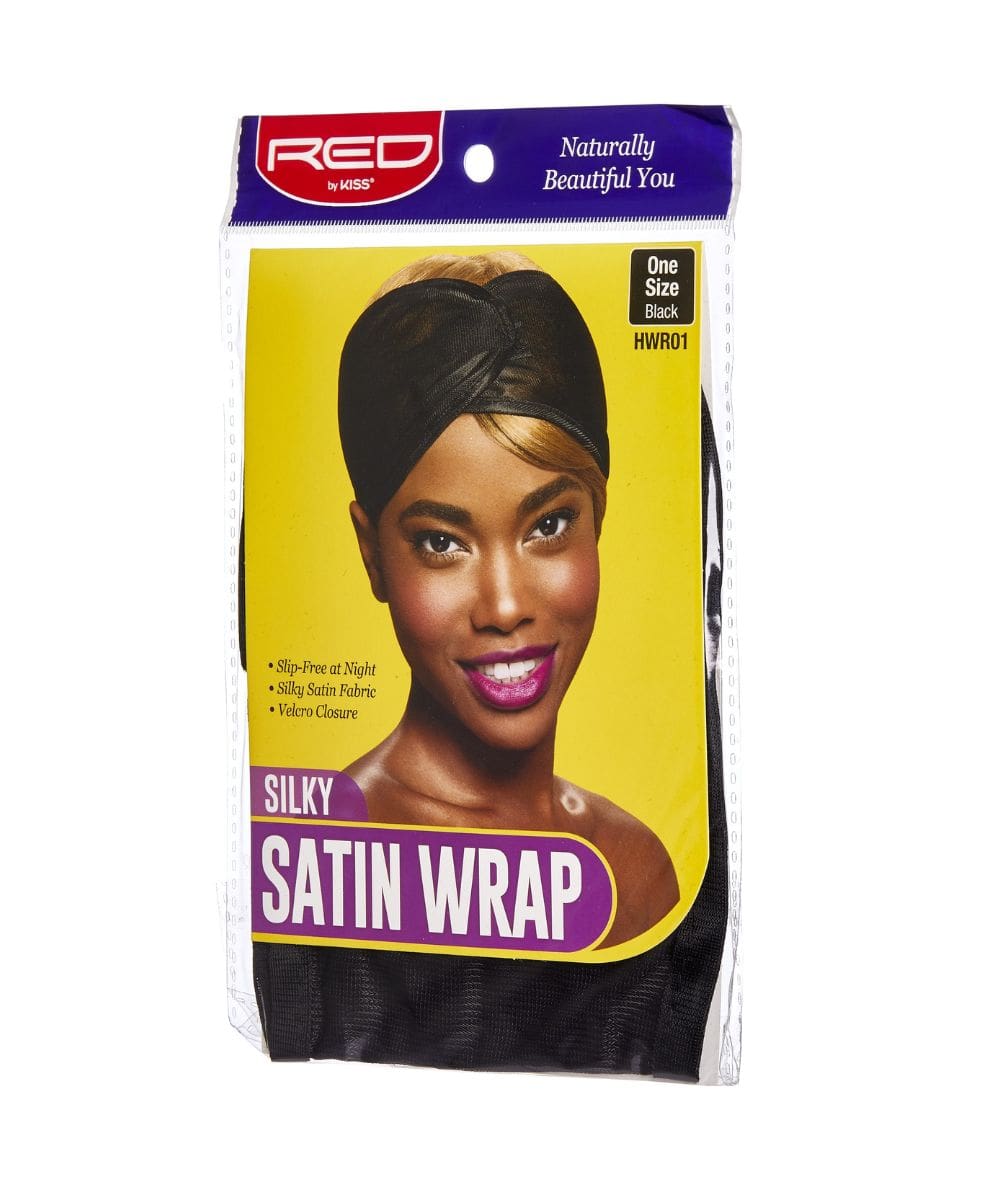 Red By Kiss Hwr01 Silky Satin Wrap [Black], ACCESSORIES JEWELRY FASHION - Cloré Beauty