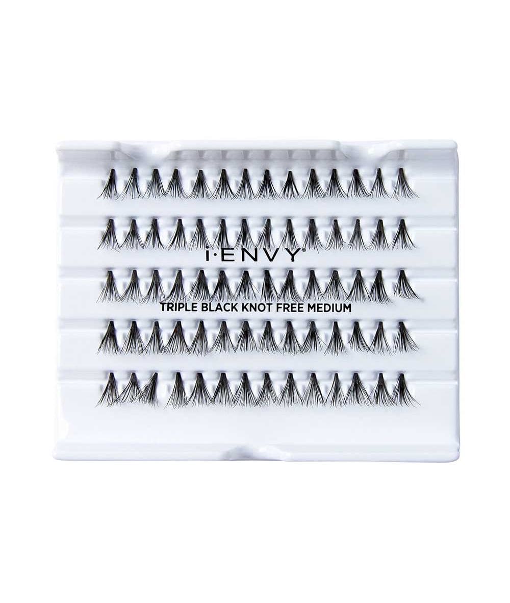 Kiss I-Envy Kpe05Tb Eyelashes [Triple Black Knot Free Medium]