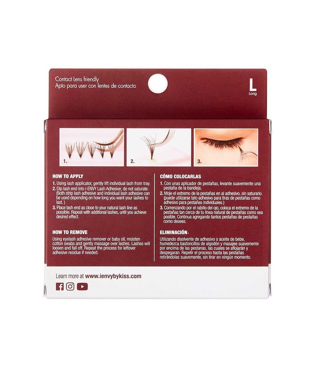 Kiss I-Envy Kpe06Tb Eyelashes [Triple Black Knot Free Long]