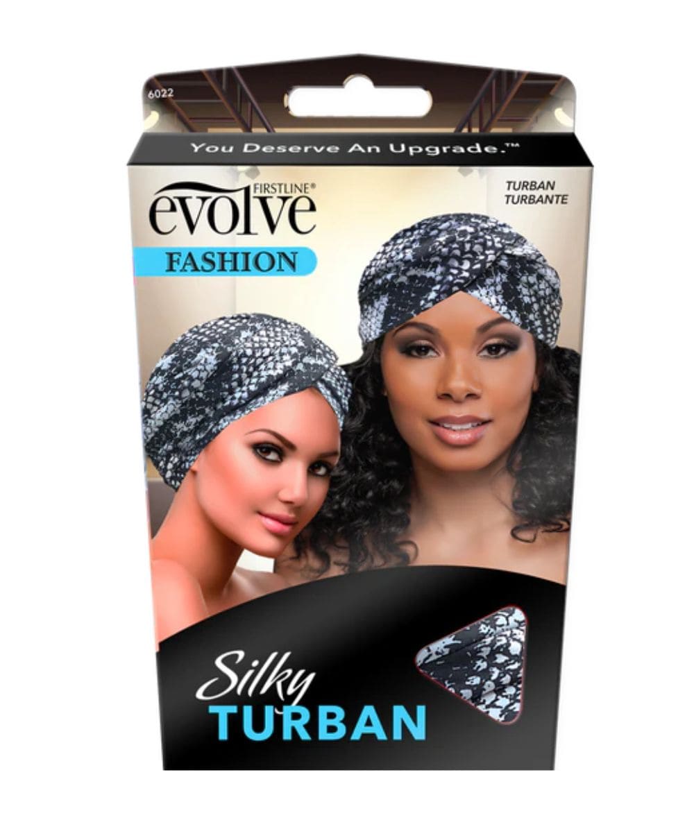 First Line Evolve Fashion Turban [Silver Animal] #6022, ACCESSORIES JEWELRY FASHION - Cloré Beauty