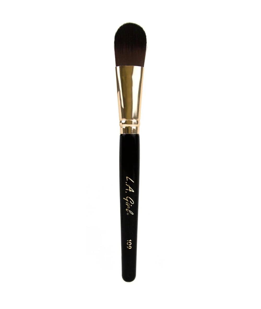 La Girls Pro Brushes [Flat Foundation Brush] #Gpb109, Cosmetics - Cloré Beauty