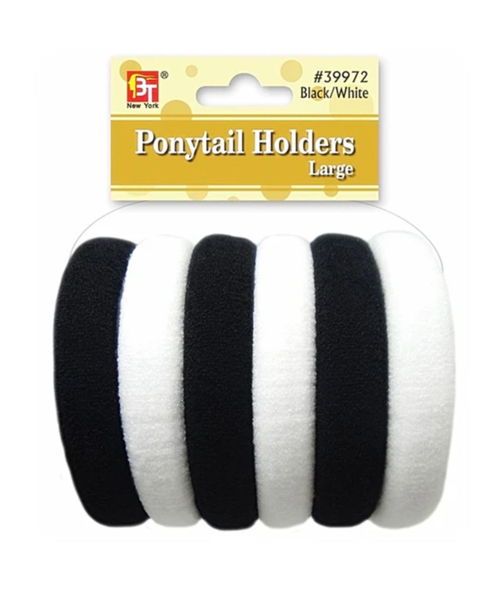 Beauty Town Large Ponytail Holders [Assorted] #39972