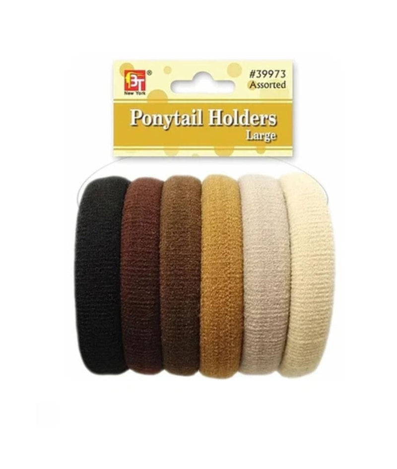 Beauty Town Large Ponytail Holders [Assorted] 