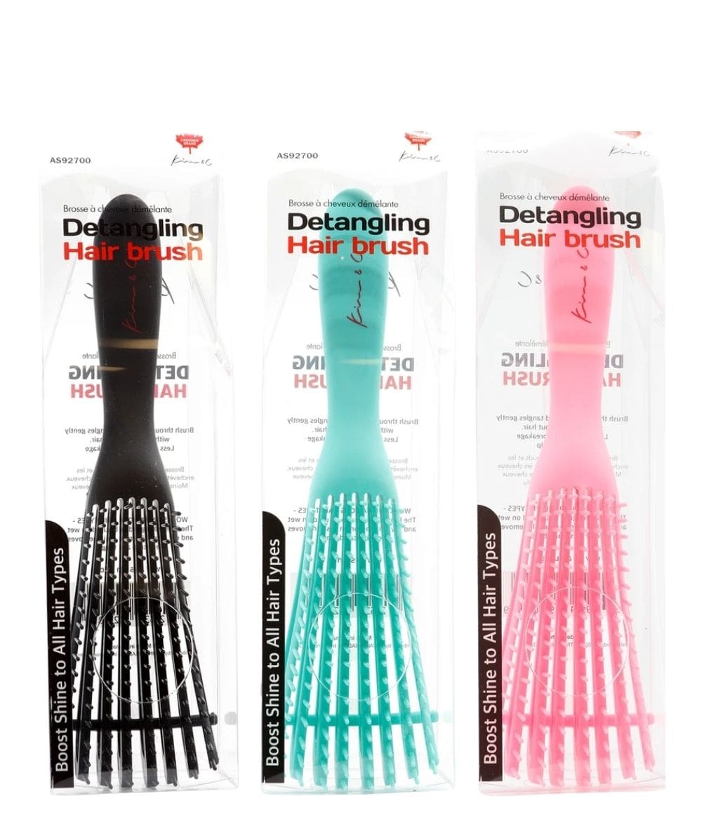 Kim & C 8 Row Detangling Brush, Hair Tools - Cloré Beauty
