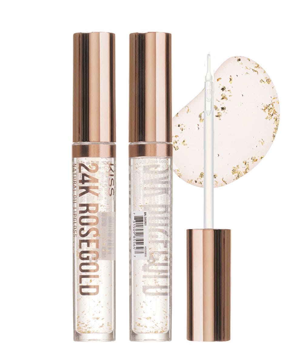Kiss New York Natural Oil Lip Gloss #Ko, COSMETICS MAKEUP - Cloré Beauty