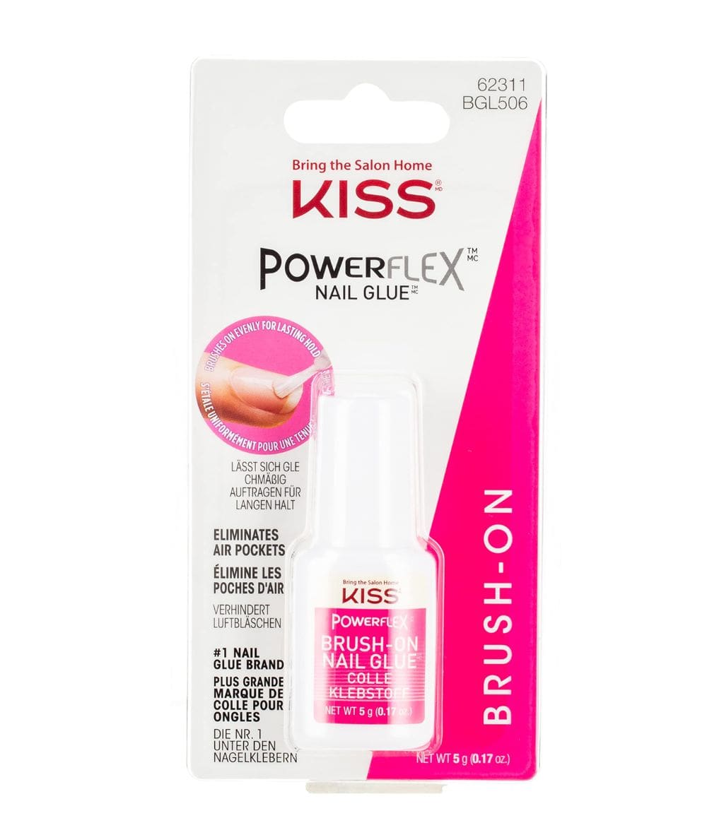 Kiss Powerflex Brush-On Nail Glue #Bgl506, Cosmetics - Cloré Beauty