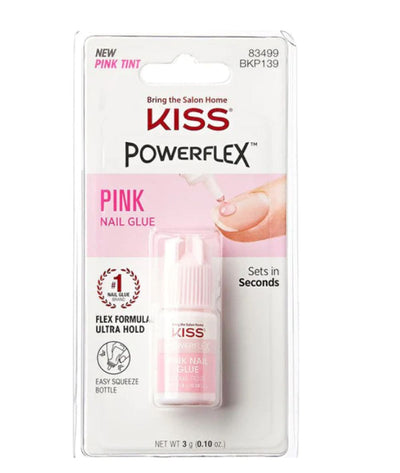 Kiss Powerflex Pink Nail Glue #BKp139