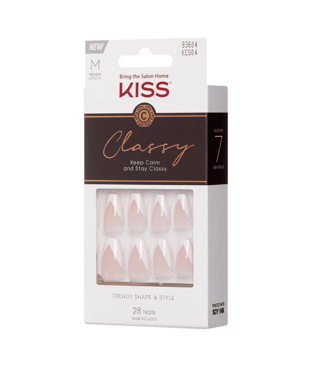 Kiss Classy Nails[Silk Dress] #Kcs04, COSMETICS MAKEUP - Cloré Beauty