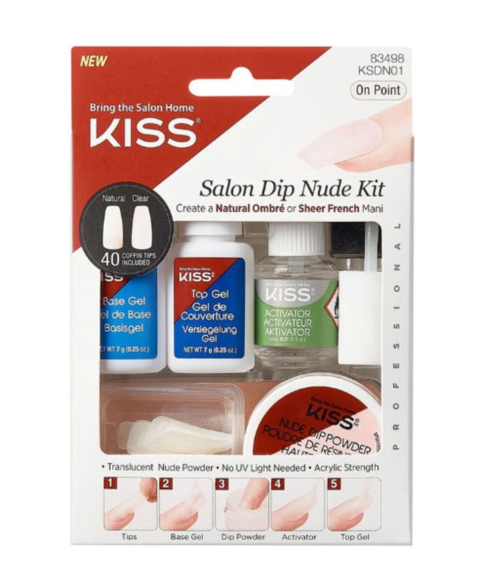 Kiss Salon Dip Nude Kit #Ksdn01, Cosmetics - Cloré Beauty