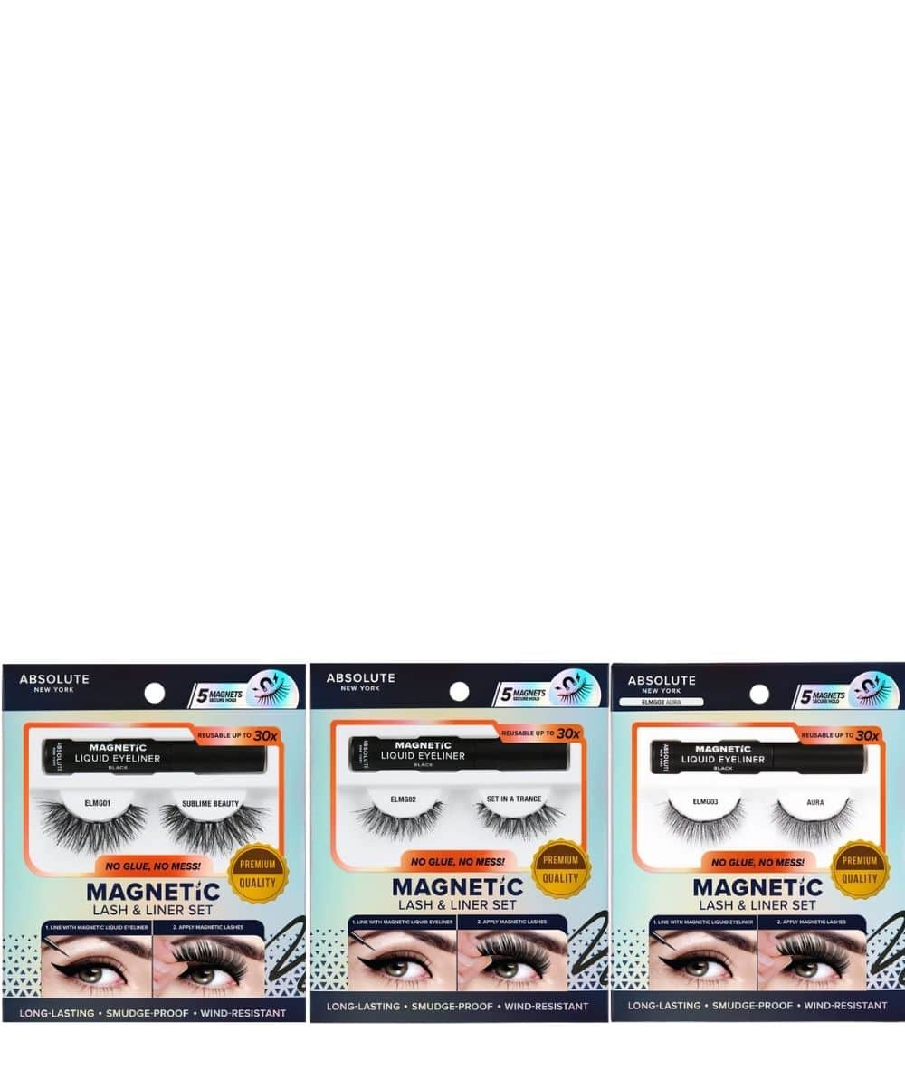 Absolute Newyork Magnetic Lash & Liner Set #Elmg, COSMETICS MAKEUP - Cloré Beauty