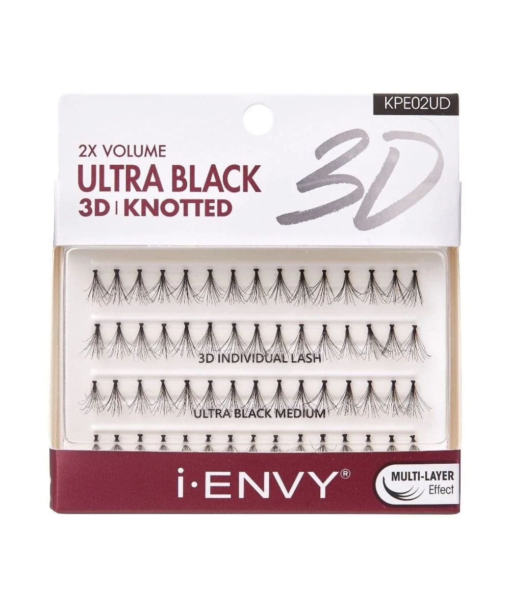 Kiss Professional I-Envy Ultra Black 3D [Medium] #Kpe02Ud, COSMETICS MAKEUP - Cloré Beauty