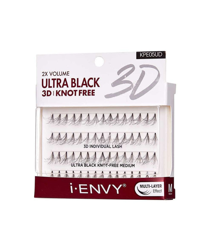 Kiss Professional I-Envy Knot Free Ultra Black [Medium] #Kpe05Ud