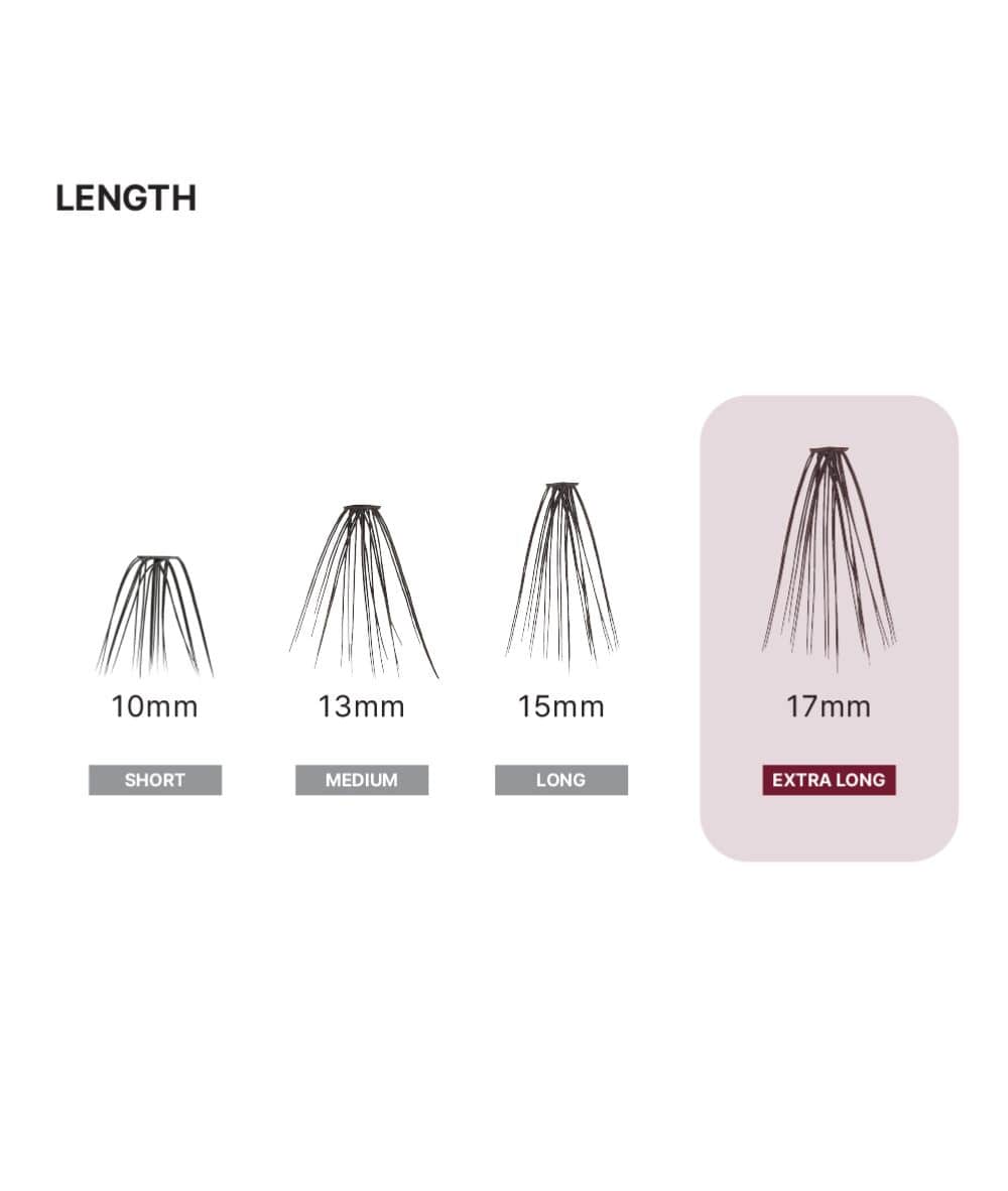 Kiss Professional I-Envy 20D Extension Cluster [Extra Long] #Kpex04, COSMETICS MAKEUP - Cloré Beauty