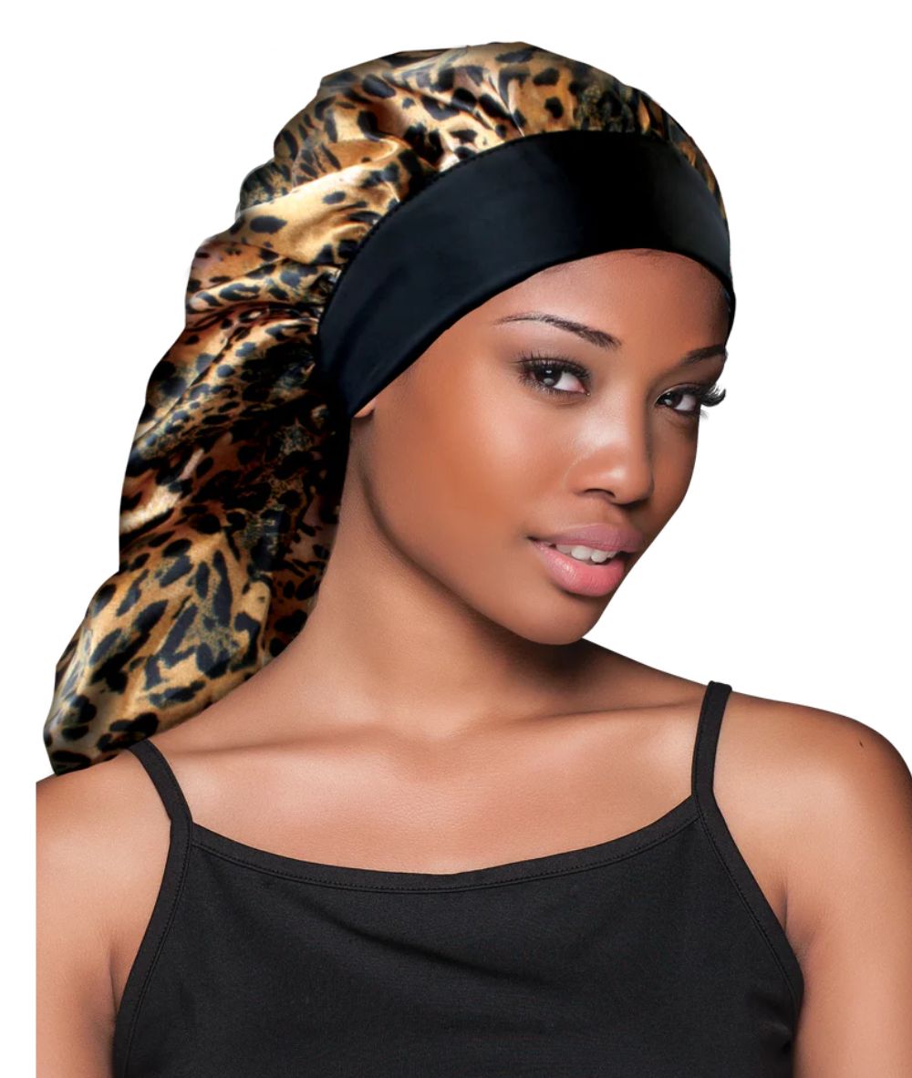 Firstline Evolve Wide Edge Braid Bonnet[Leopard] #1681