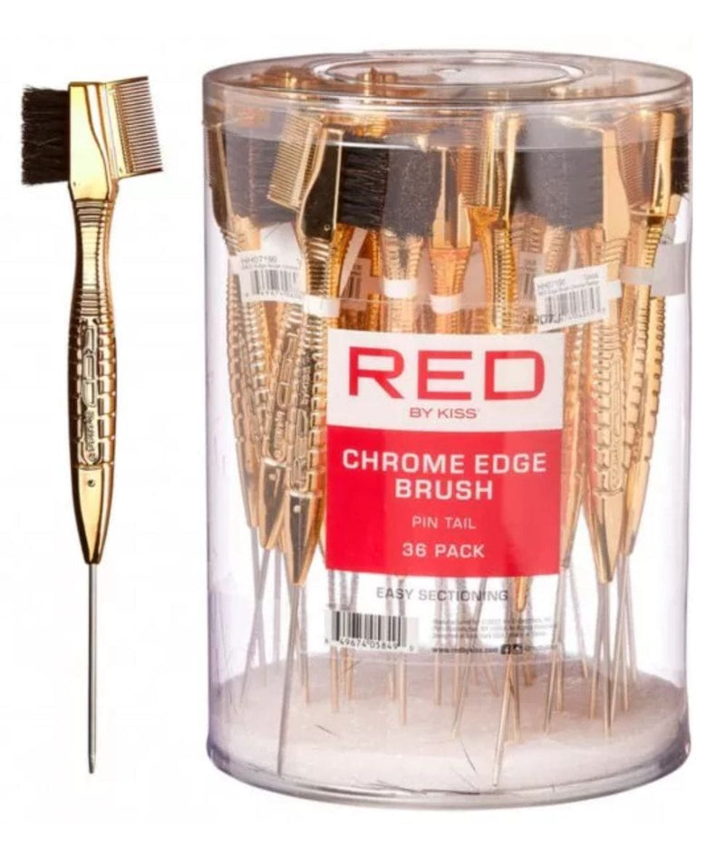 Red By Kiss Edge Brush Chrome Pintail 