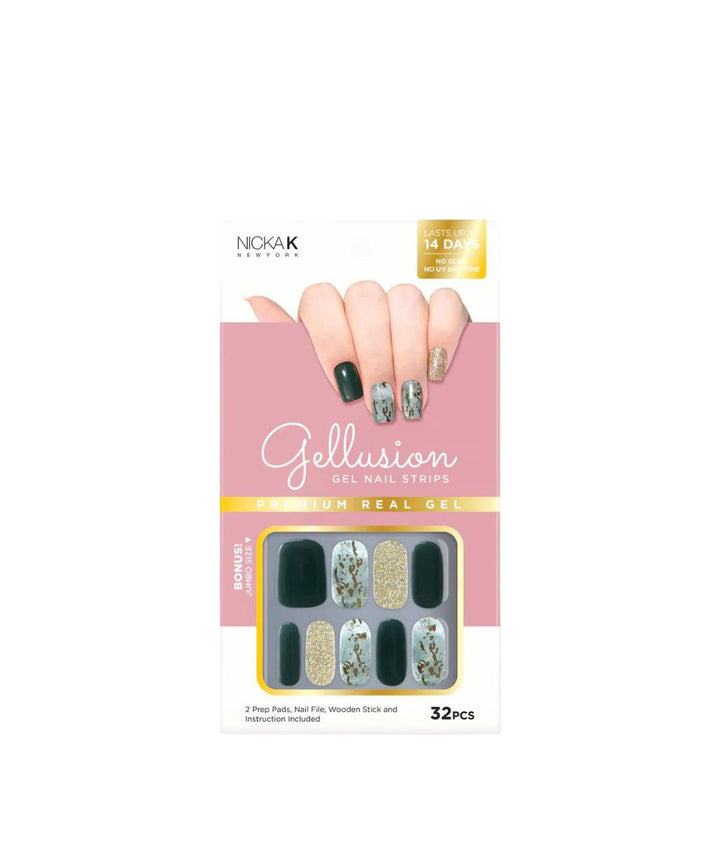 Nicka K Gellusion Gel Nail Strips, COSMETICS MAKEUP - Cloré Beauty