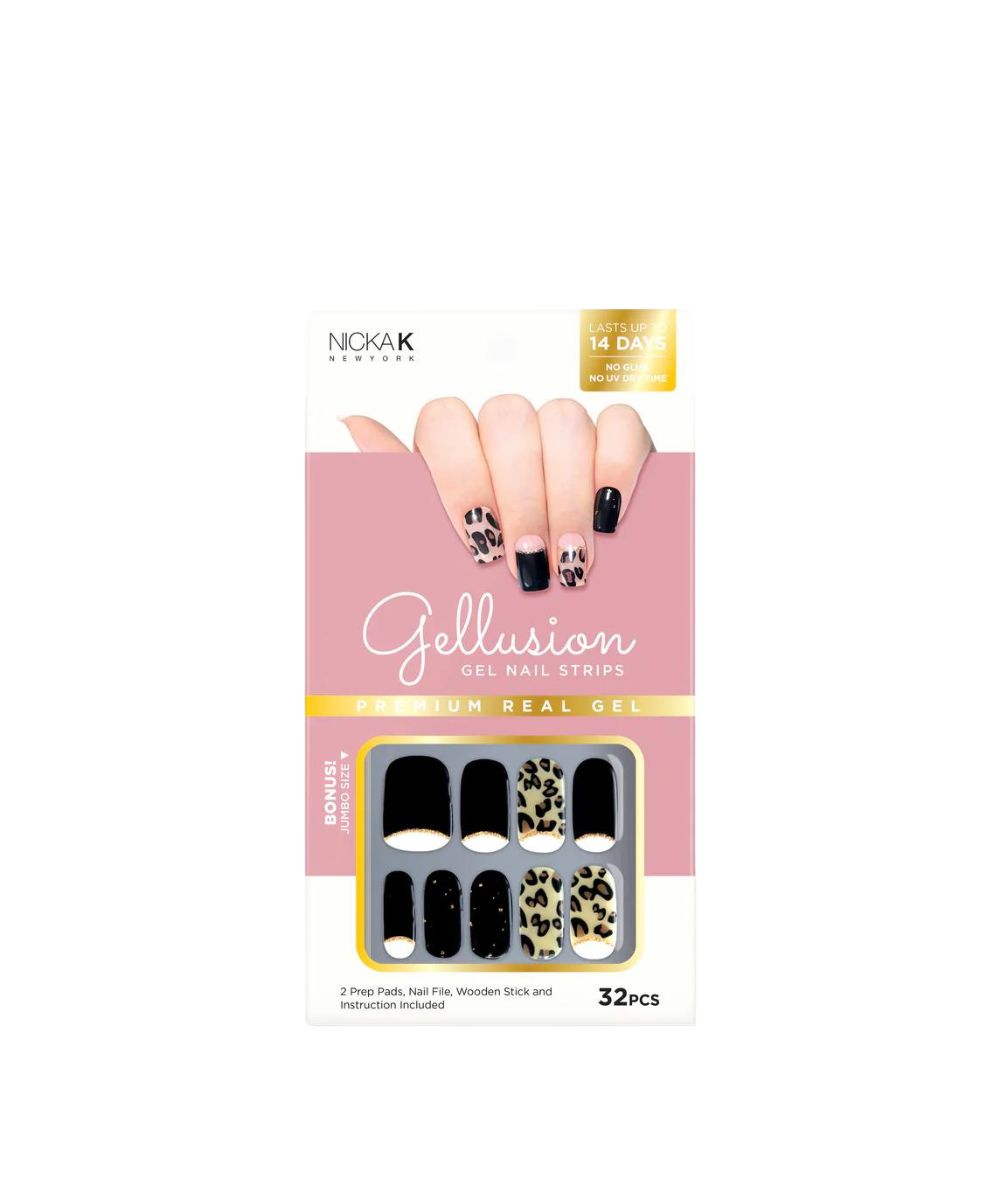 Nicka K Gellusion Gel Nail Strips, COSMETICS MAKEUP - Cloré Beauty