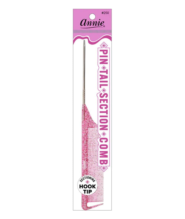 Annie Luminous Pin Tail Section Comb [Assorted] #250