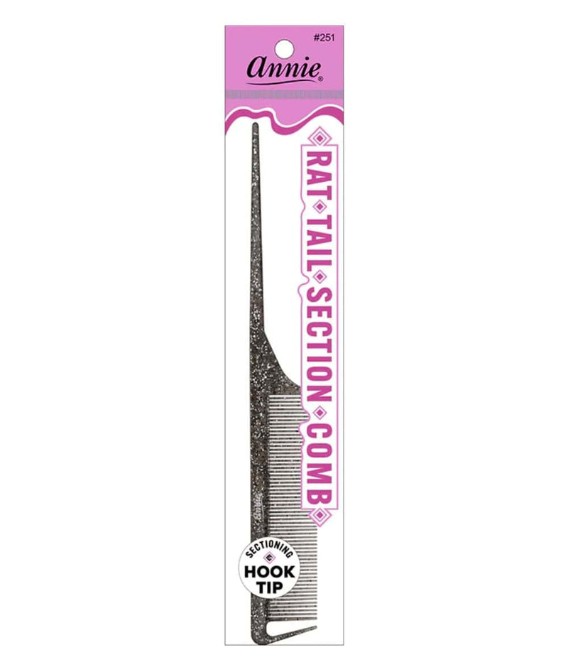 Annie Luminous Rat Tail Section Comb [Asst] 