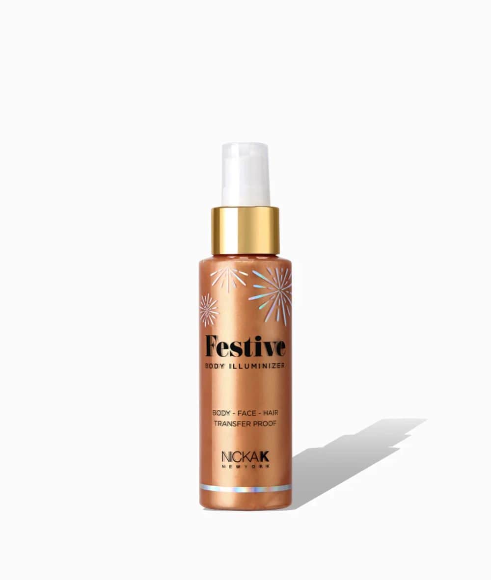 Nicka K Festive Body Illuminizer [Bronze Gold]3.38oz #Fsfs04