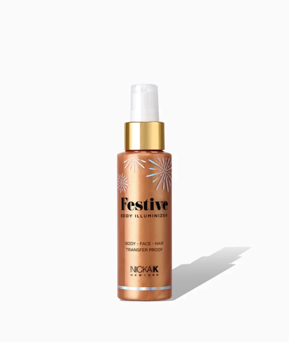 Nicka K Festive Body Illuminizer [Bronze Gold]3.38oz #Fsfs04, COSMETICS MAKEUP - Cloré Beauty