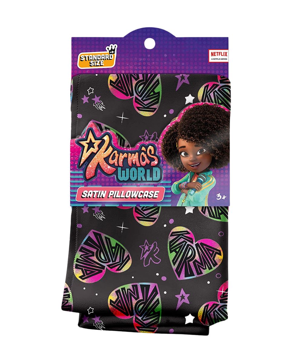 Firstline Camryn'S Bff Karma'S World Satin Pillowcase, ACCESSORIES JEWELRY FASHION - Cloré Beauty