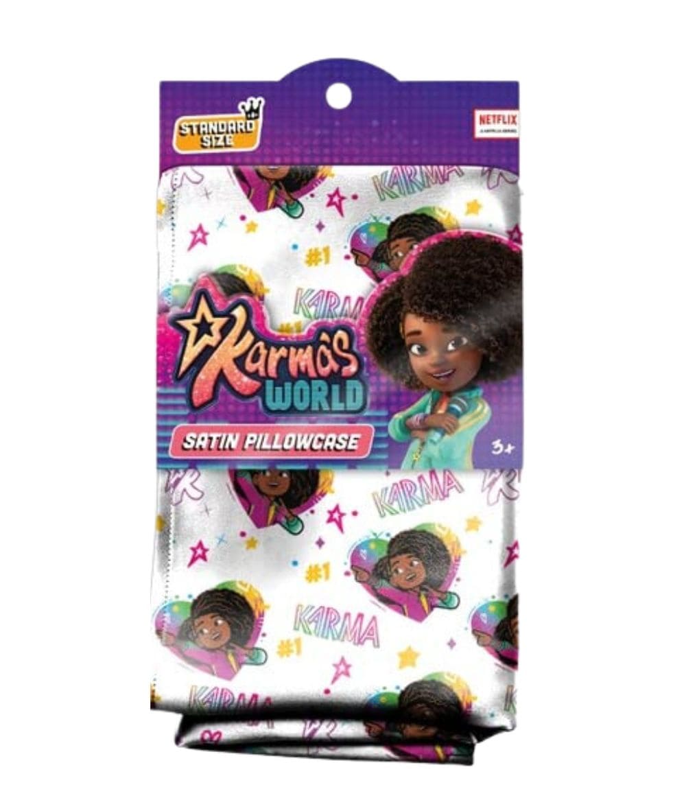 Firstline Camryn'S Bff Karma'S World Satin Pillowcase, ACCESSORIES JEWELRY FASHION - Cloré Beauty