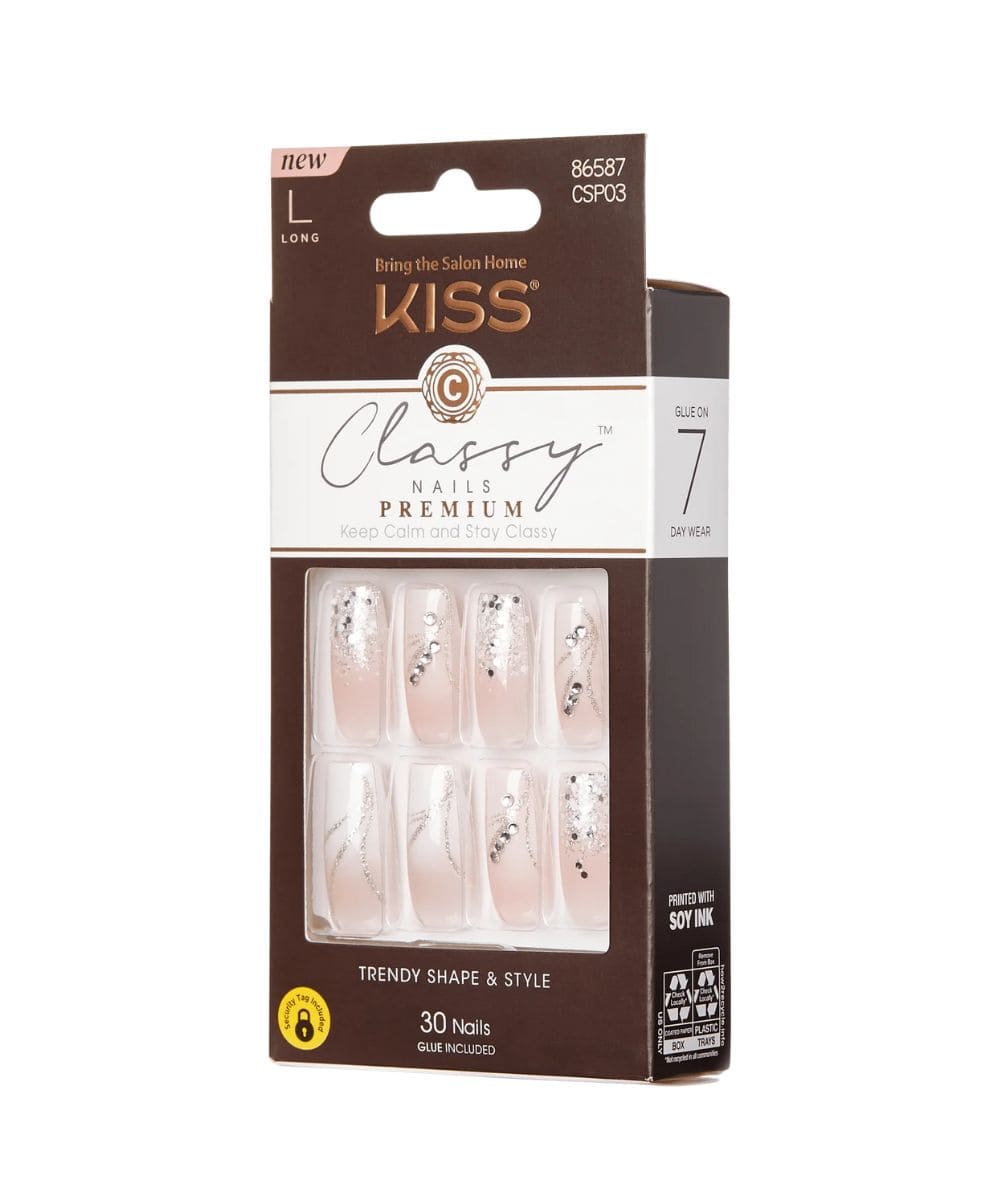Kiss Classy Nails Premium[Stunning!] #Csp03, COSMETICS MAKEUP - Cloré Beauty