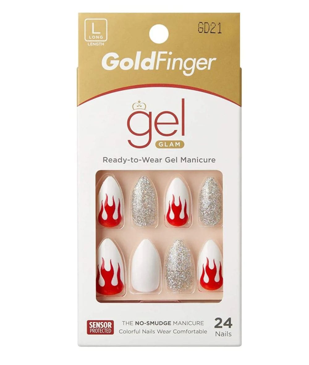 Gold Finger Trendy Nail #GD