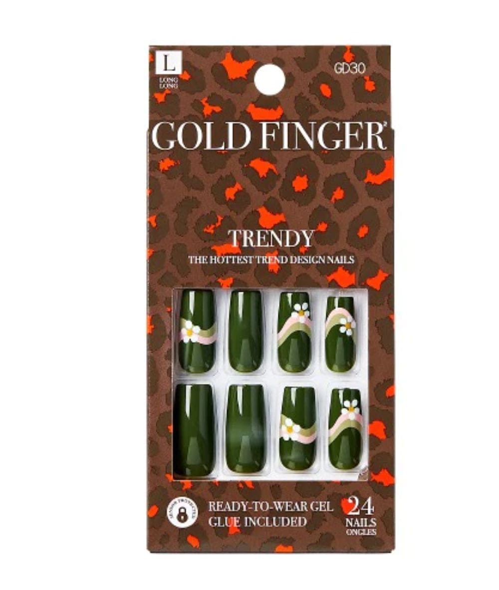 Gold Finger Trendy Nail #GD