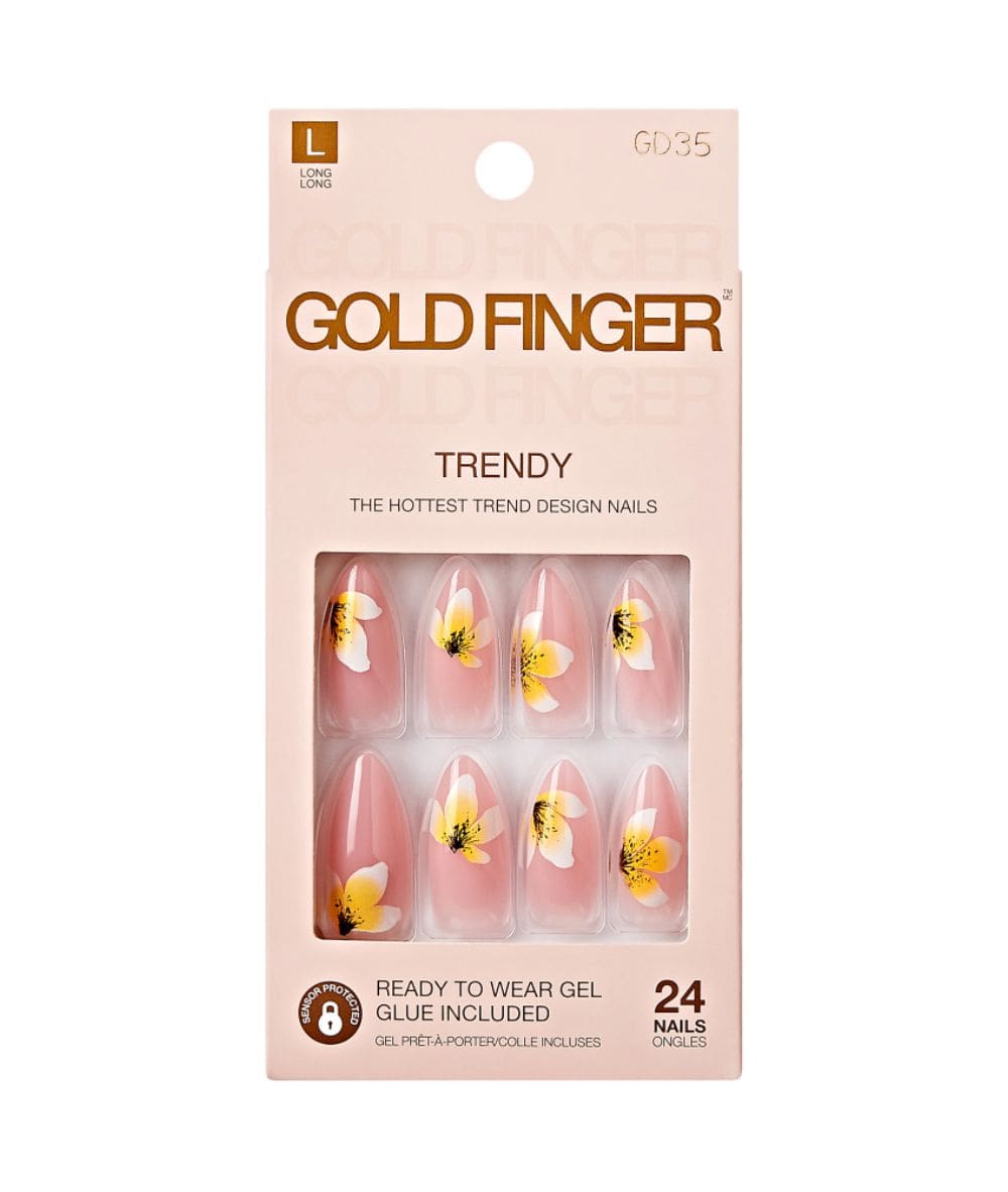 Gold Finger Trendy Nail #GD