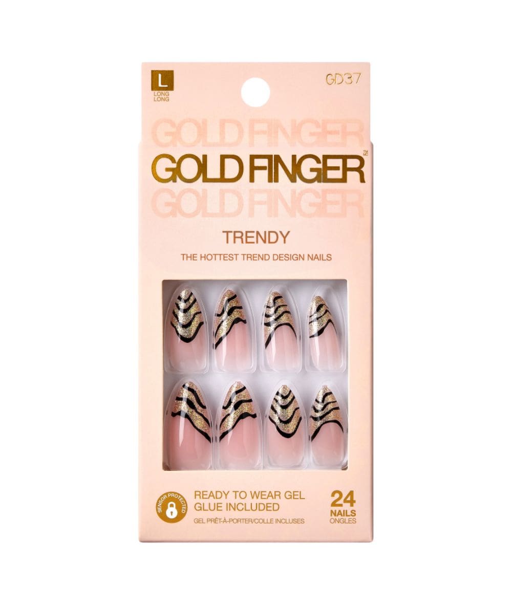 Gold Finger Trendy Nail #GD