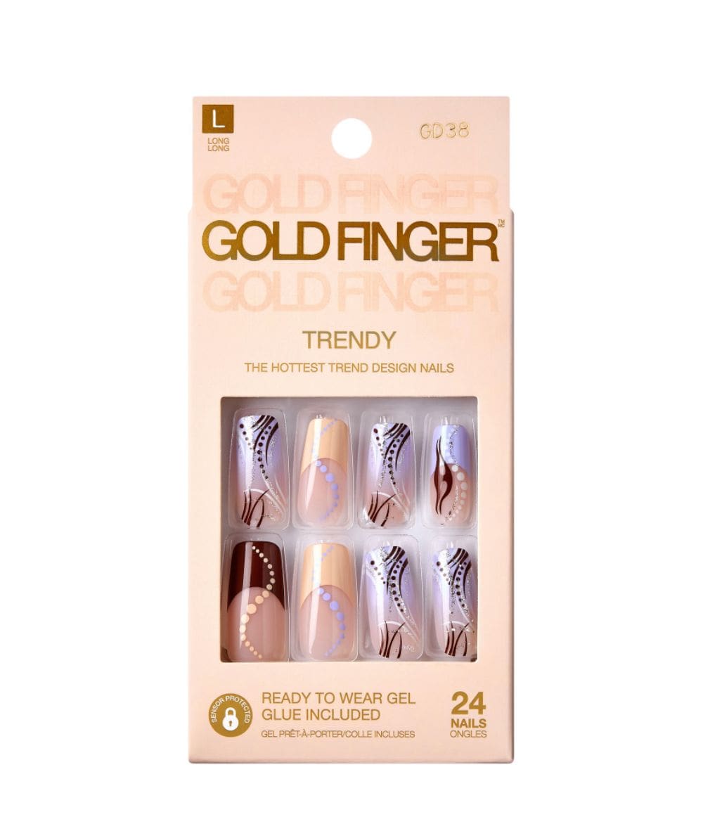 Gold Finger Trendy Nail #GD