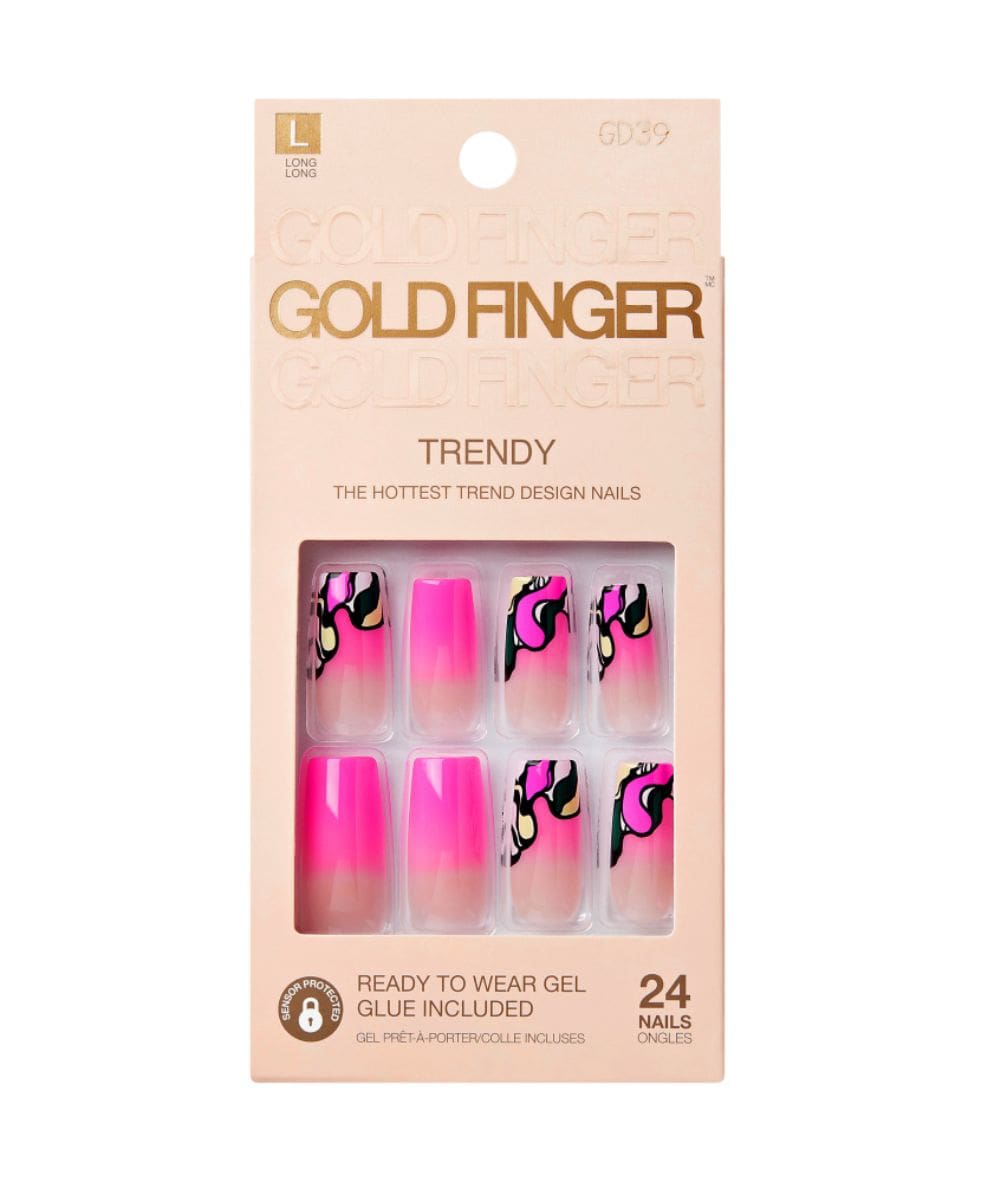 Gold Finger Trendy Nail #GD