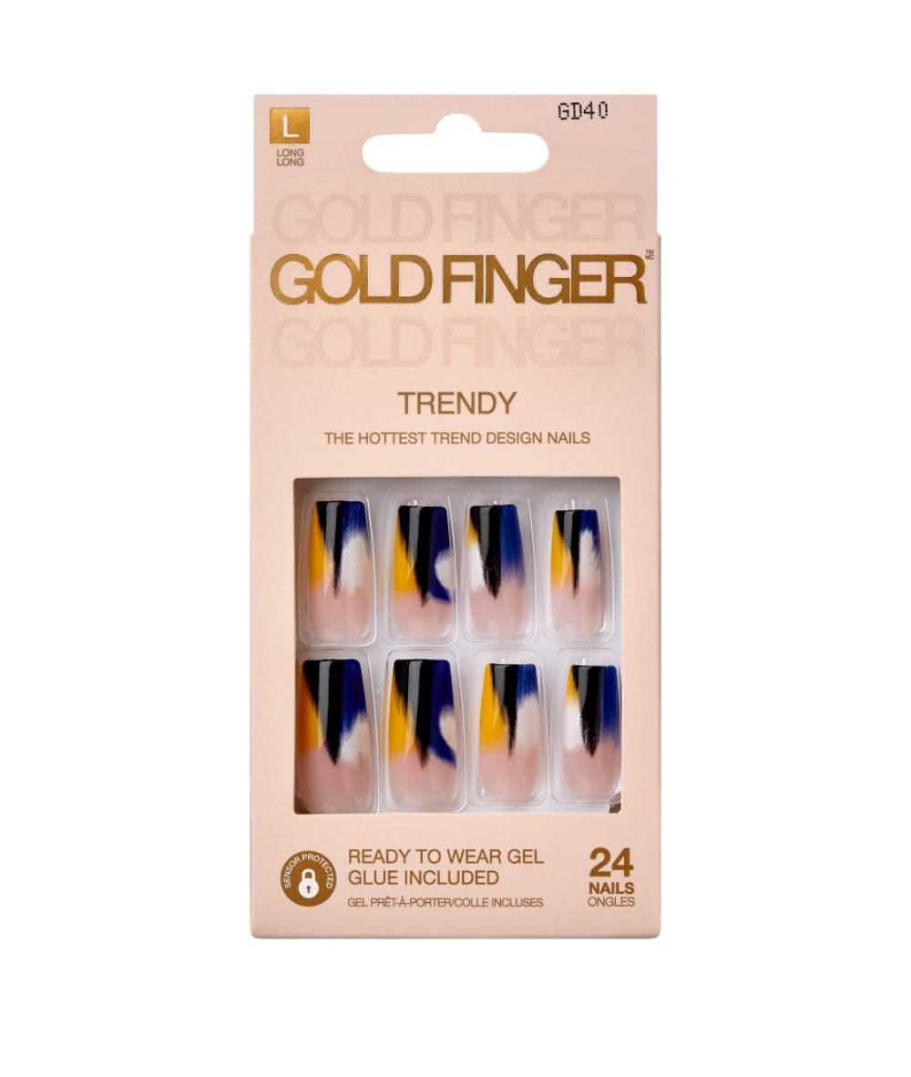 Gold Finger Trendy Nail #GD