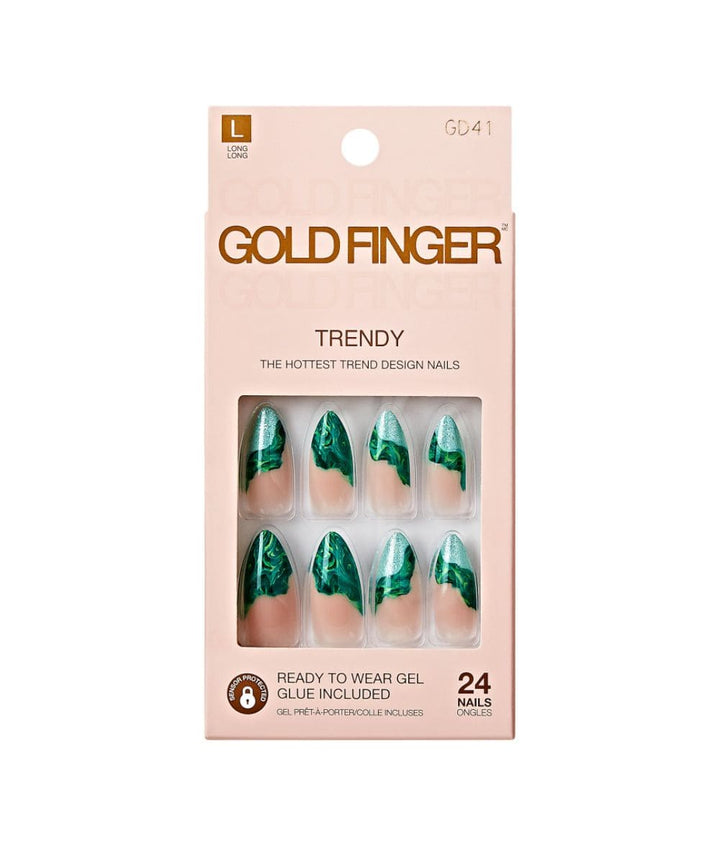 Gold Finger Trendy Nail #GD