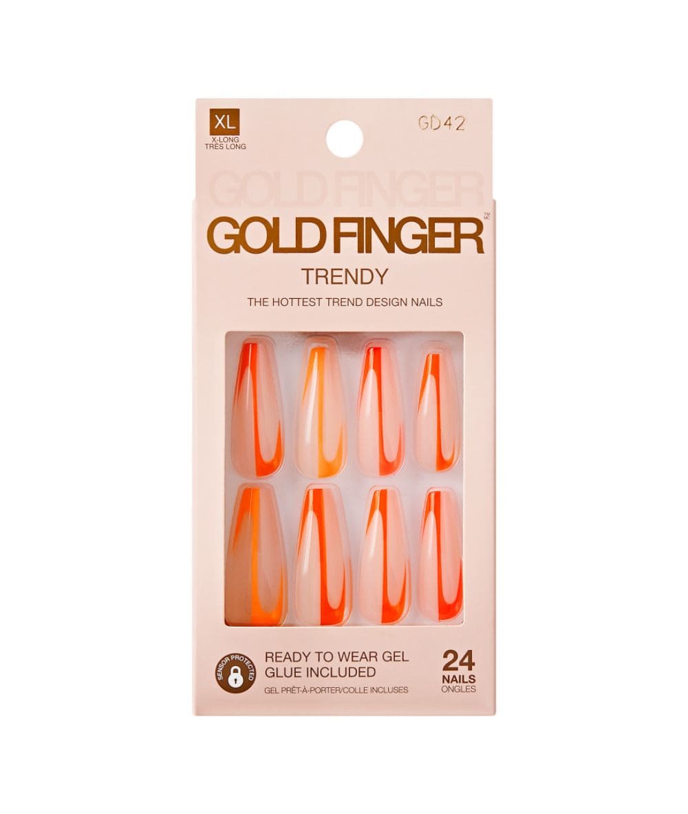 Gold Finger Trendy Nail #GD