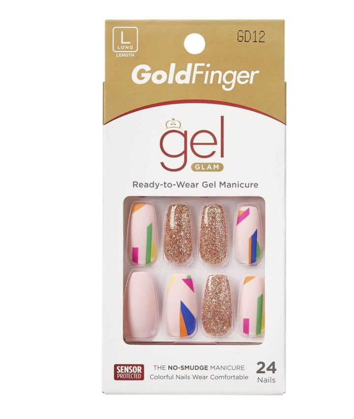 Gold Finger Trendy Nail #GD