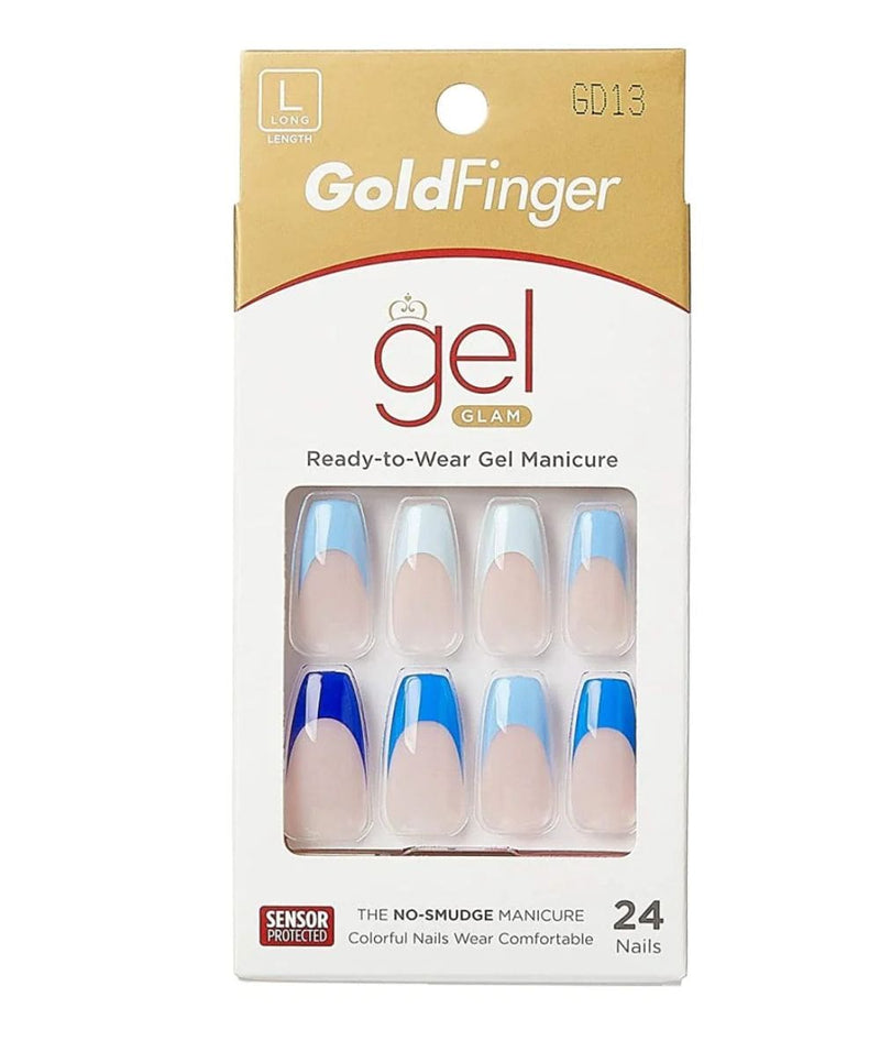 Gold Finger Trendy Nail 