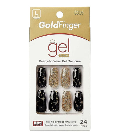 Gold Finger Trendy Nail #GD