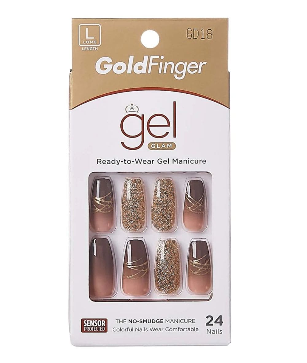 Gold Finger Trendy Nail #GD